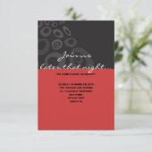 ANCIENT TREE Bar Bat Mitzvah Party Card Einladung (Stehend Vorderseite)