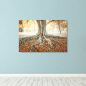 Ancient Tree Roots Leinwanddruck (Insitu (Holzboden))