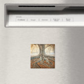 Ancient Tree Roots Magnet (In Situ (Geschirrspüler))