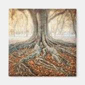 Ancient Tree Roots Magnet (Vorne)