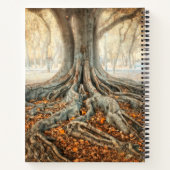 Ancient Tree Roots Notizblock (Rückseite)