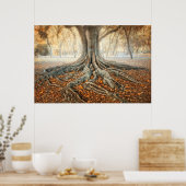 Ancient Tree Roots Poster (Küche)
