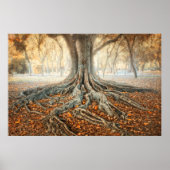Ancient Tree Roots Poster (Vorne)