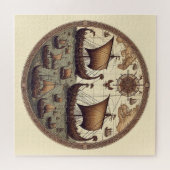 Ancient Viking Segelschiffe 3 Puzzle (Horizontal)