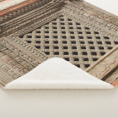 Ancient window in Nasal Chowk Courtyard of Hanuman Sherpadecke (3/4)