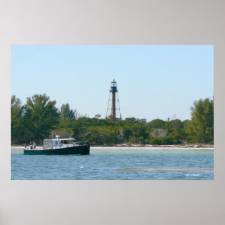 Anclote Key Lighthouse Poster