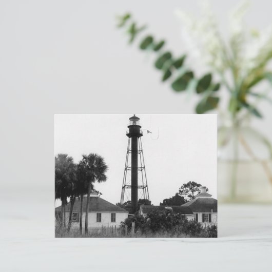 Anclote Keys Lighthouse 2 Postkarte (Stehend Vorderseite)