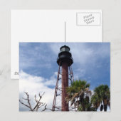 Anclote Keys Lighthouse Postkarte (Vorne/Hinten)