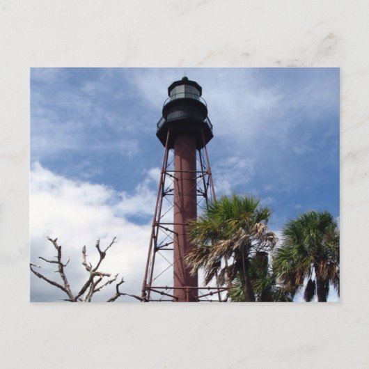 Anclote Keys Lighthouse Postkarte (Vorderseite)