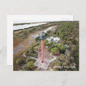 Anclote Keys Lighthouse Postkarte (Vorne/Hinten)