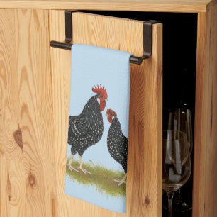 Ancona Chickens Geschirrtuch