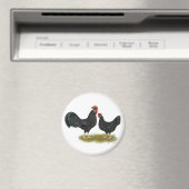 Ancona Chickens Magnet (In Situ (Geschirrspüler))