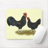 Ancona Chickens Mousepad (Mit Mouse)