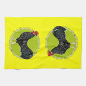 Ancona Rooster Geschirrtuch (Horizontal)