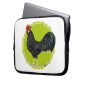 Ancona Rooster Laptopschutzhülle (Vorderseite Links)