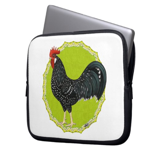 Ancona Rooster Laptopschutzhülle (Vorderseite Links)