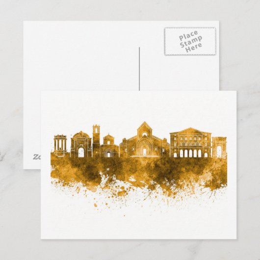 Ancona skyline postkarte (Vorne/Hinten)