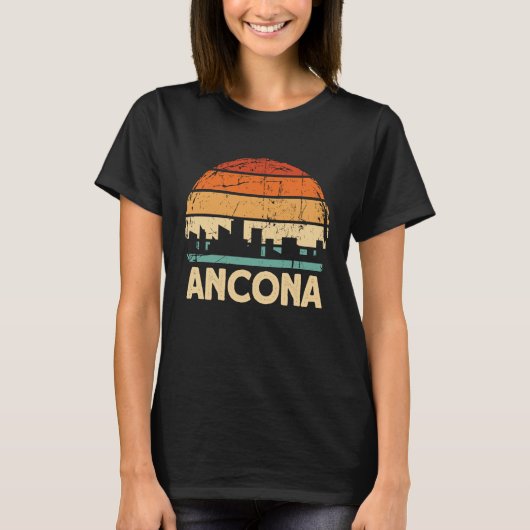 Ancona Skyline T-Shirt (Vorderseite)