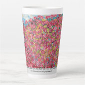"And He Breathed On Them....Roses" latte mug Milchtasse (Vorderseite)