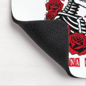 And If You Go I W Go With You Skeleton Roses Valen Mousepad (Ecke)