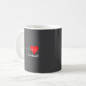 And I'm Back Ekg Heartbeat For Cardiologist Heart  Kaffeetasse (Vorderseite Links)