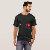 And I'm Back Ekg Heartbeat For Cardiologist Heart  T-Shirt (Vorne ganz)