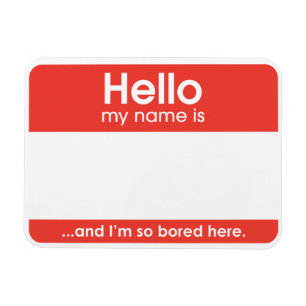 … and I'm gesund bored here. magnet