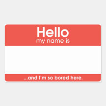 … and I'm gesund bored here. | sticker