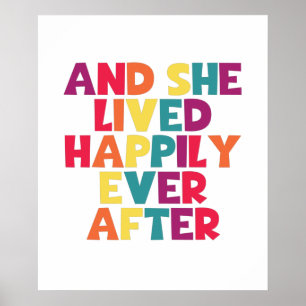 And She Lived Happil Ever After Poster