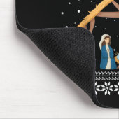 And The Angels Did Sing Nativity Christian Ugly Ch Mousepad (Ecke)