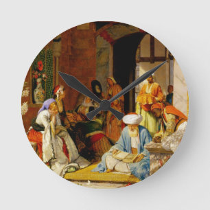 'And the Prayer of Faith Shall Save the Sick', fro Runde Wanduhr