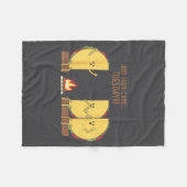 And Then Came Tuesday Funny Tacos Y Story Design Fleecedecke (Vorderseite (Horizontal))