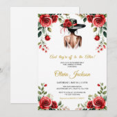 And They’re Off to the Altar! Derby Theme  Einladung (Vorne/Hinten)