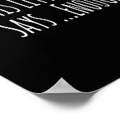 And This Little Ggy Says Enough Funny Sarcastic Sa Poster (Ecke)