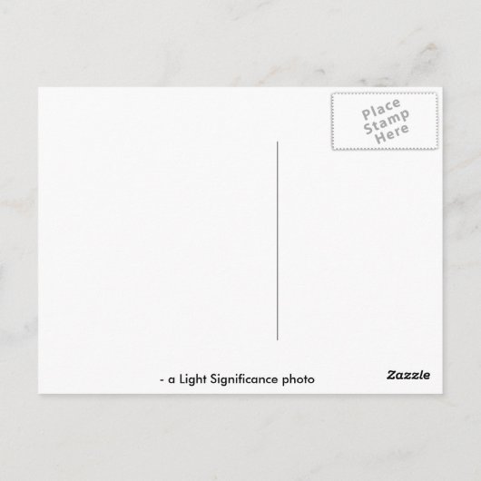 And Yet it Grows Postkarte (Rückseite)