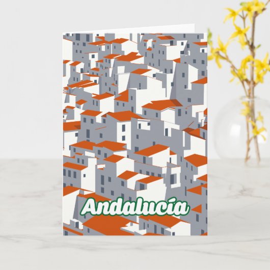 Andalucia 3 karte (Gelbe Blume)