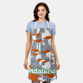 Andalucia 3 schürze (Getragen)