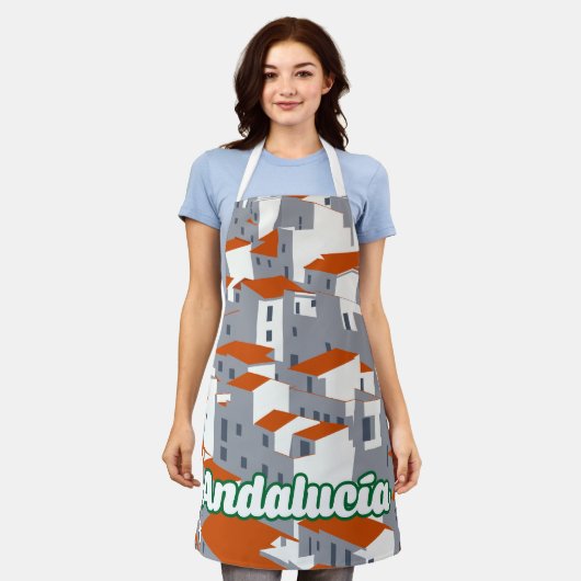 Andalucia 3 schürze (Getragen)
