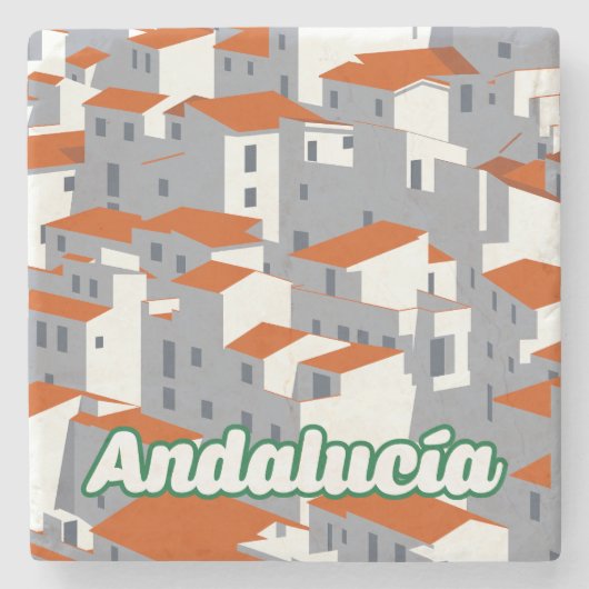 Andalucia 3 steinuntersetzer (Vorderseite)