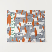 Andalucia 3 wandteppich (Vorderseite (Horizontal))