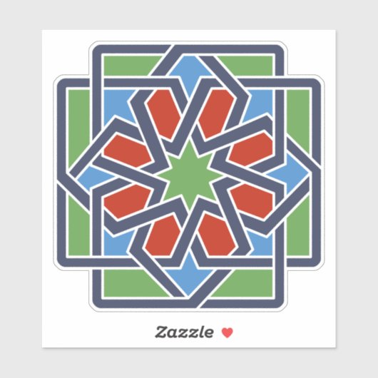 Andalucia 4 aufkleber (Blatt)