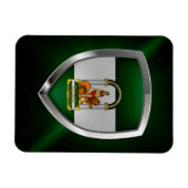 Andalucía Metallic Emblem Magnet (Horizontal)