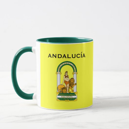 Andalucía Spanien Kaffee-Tasse Tasse (Links)