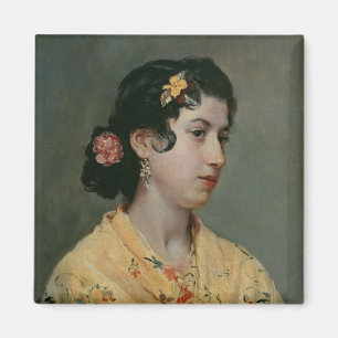 Andalucian Frau, 1898 Magnet