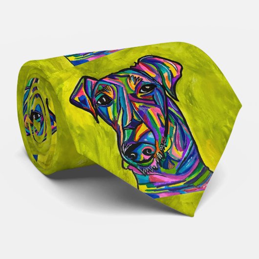 Andalucian Terrier Krawatte (Gerollt)