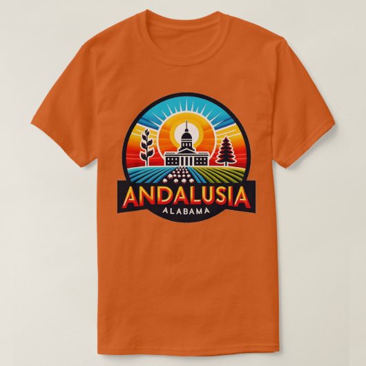 Andalusia Alabama TShirt (Design vorne)