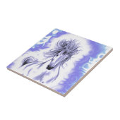 Andalusian im Blau Fliese (Seite)