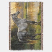 Andalusian Stallion by the Lake Decke (Vorderseite Vertikal)