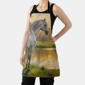 Andalusian Stallion by the Lake Schürze (InSitu)