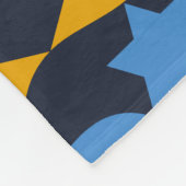 Andalusian Tiles 12 (Alhambra Palace, Granada) Fleecedecke (Ecke)